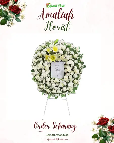 Krans Bunga Duka Beru