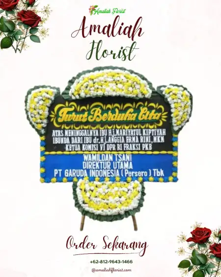 Papan Bunga Duka Beru